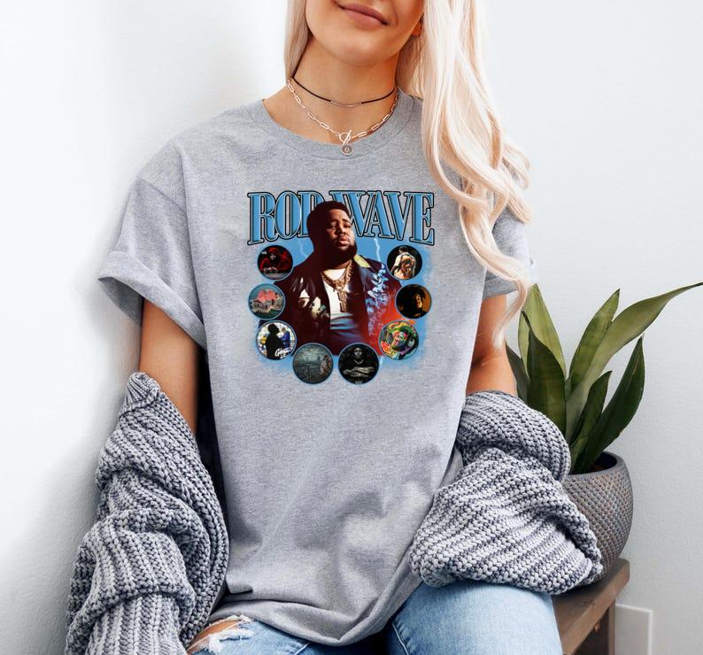 RW Shirt, Rapper ConcERT Shirt, Rapper Song Collection Shirt