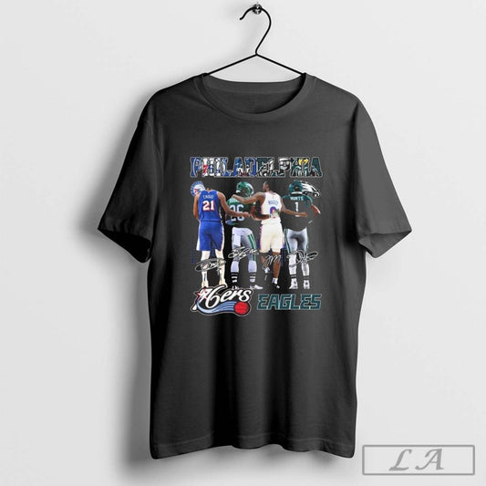Philadelphia 76ers x Philadelphia Eagles Signature Shirt