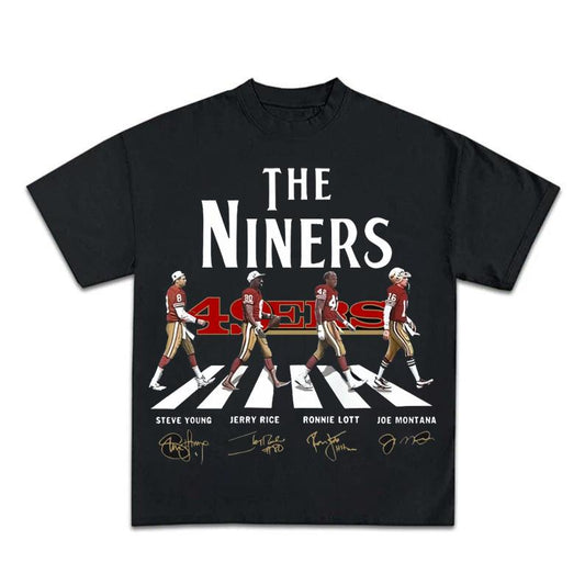The Niners Football Graphic Tee Shirt Size Size S-4XL