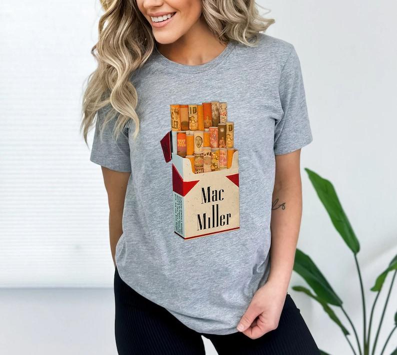 Mac Miller Vintage Shirt 90s Mac Miller Merch Hoodie Sweatshirt Graphic Tees Mac Miller Shirt Handmade Clothing Mac Miller