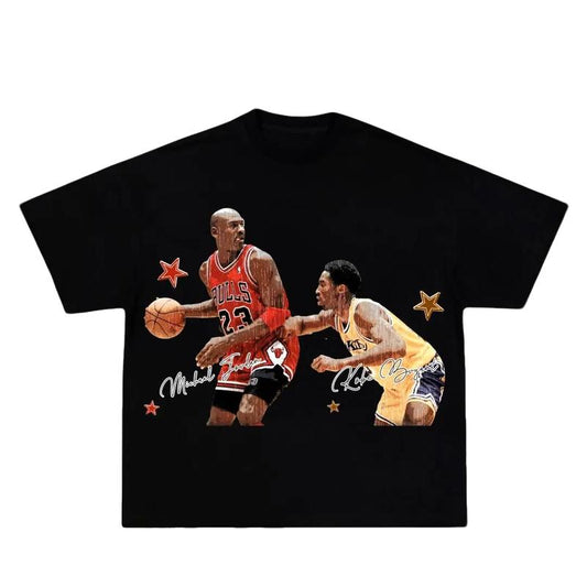 Kobe Bryant X Michael Jordan Graphic Tee