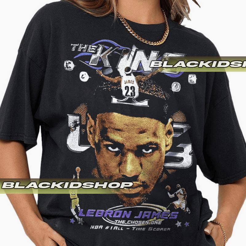 Lebron James Shirt, Basketball Shirt, Classic 90S Graphic Tee Couple Shirt, Group Shirt , T-Shirt For Men, Women