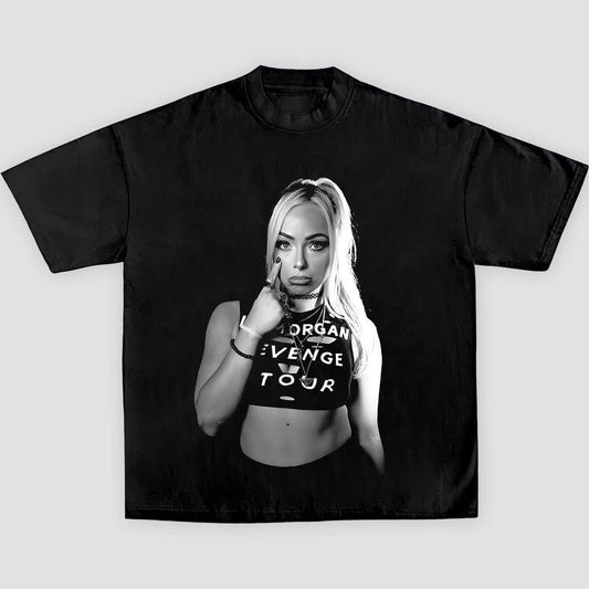 Liv Morgan V2 Tee, Wrestling Tee, WWE Tee, Wrestling Gift, Sports Shirt, Workout T-shirt Streetwear Crewneck Clothing