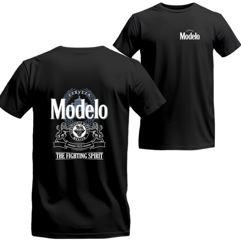 Modelo Especial The Fighting Spirit Classic Logo T-shirt, Modelo Unisex Shirt, Beer Shirt, Menswear Top, Streetwear, Drinking Shirt