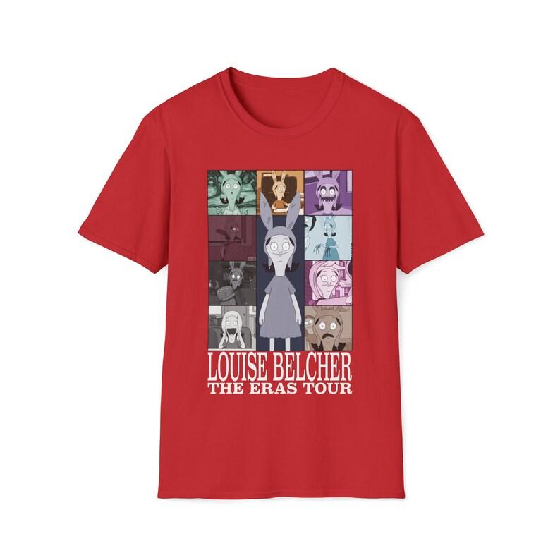 Louise Belcher The Eras Tour Unisex Softstyle T-Shirt, bob's burgers merch, gift for her, gift for him, gift for bob's burgers fans, tv show