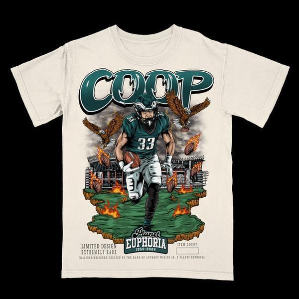 Cooper DeJean Euphoria Planet Shirt, Vintage 90s Unisex Football Tees, Football T-Shirts, Sports Shirt, Game Day Tee, Football Fan Gifts