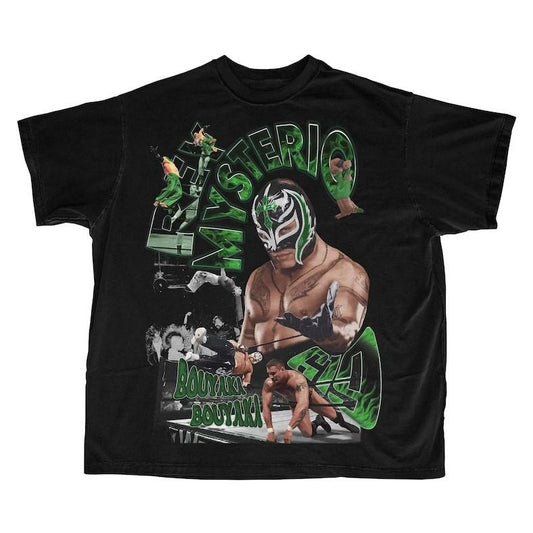 Rey Mysterio - Vintage Style T-Shirt, Wrestling shirt, Graphic Shirt
