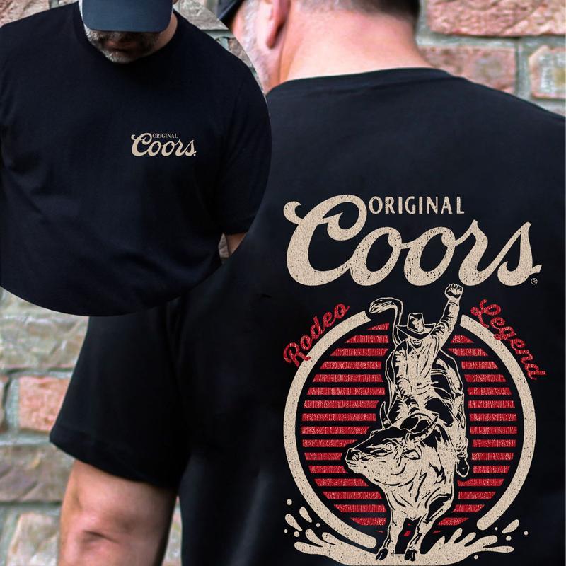 Original Coors Rodeo Legend T-Shirt Sweatshirt Hoodie