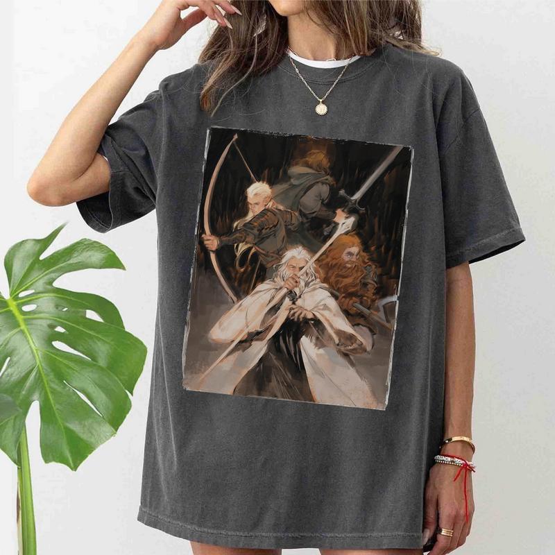 LOTR The Gang Legolasss Aragornn Giiimli Gandalff shirt Hoodie Sweatshirt
