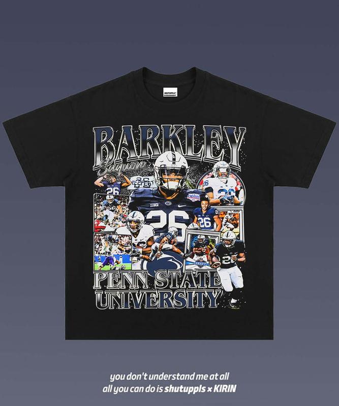 Saquon Barkley 2.0 Graphic Tee  American Football  Gift For Fan