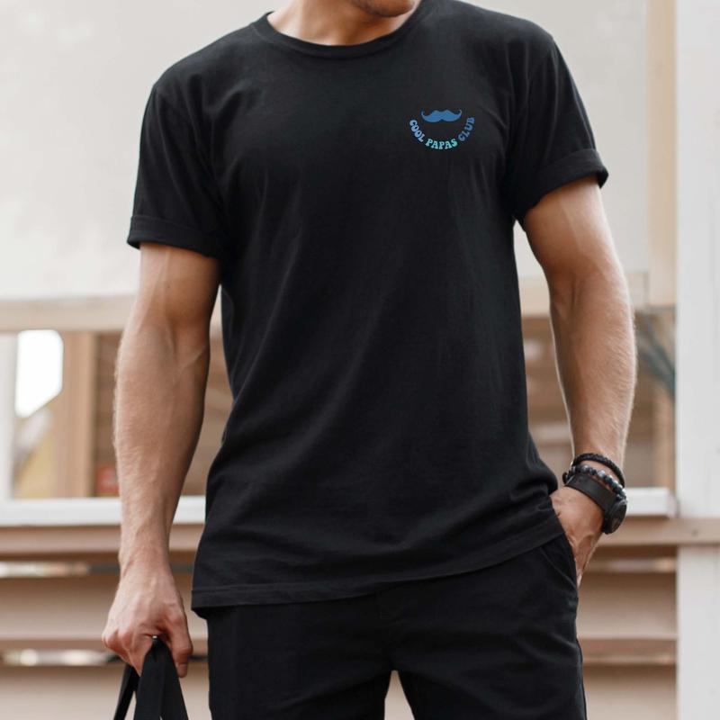 Cool Papas Club Shirt for Men, Cool Grandpa T-Shirt, Funny Papa Shirt, New Grandpa Gifts, Grandpa Birthday Gift, Best Dad Gift for Him