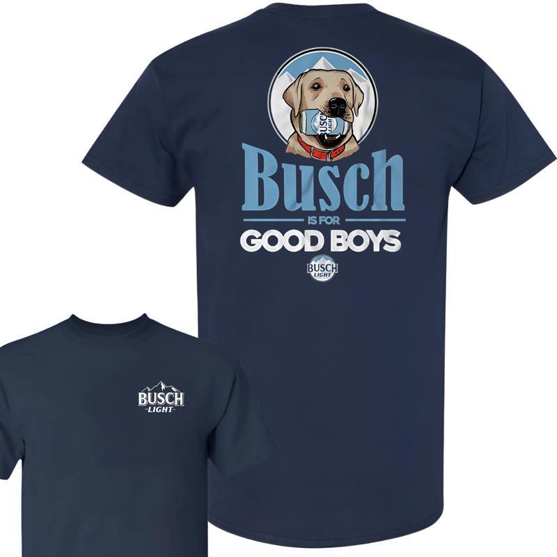 BUSCH LIGHT, BEER, Busch Is For The Good Boys Tshirt, Busch Light Dog Lover Mallar Duck Hunting T-shirt, Busch Light Beer Tshirt, Busch Light Beer Tsh