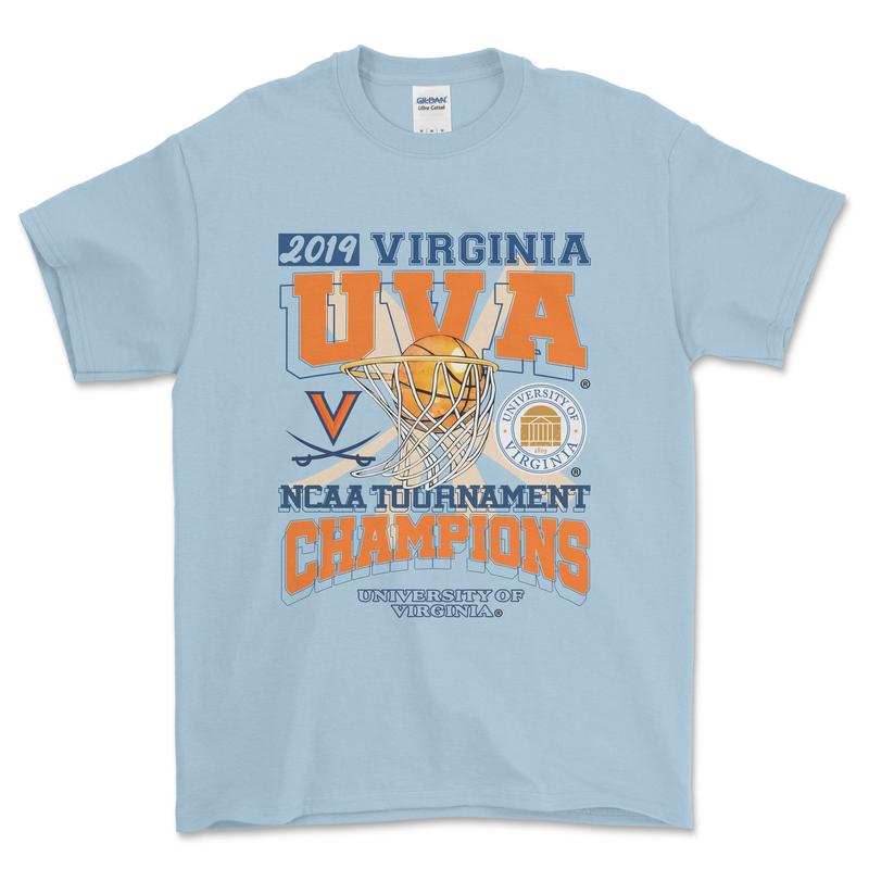 2019 NCAA Tournament Virginia T-Shirt, graphic vintage sports tees for men