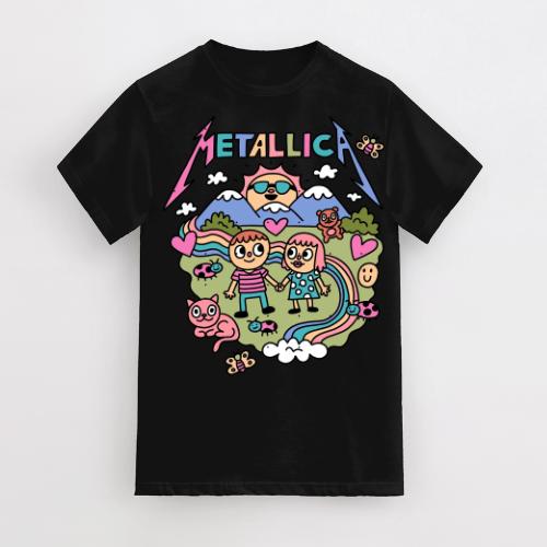 CUTE METALLICA SHIRT _Cotton T-Shirt, Perfect Tee, Gifts For Boyfriend and Girlfriend T-Shirt