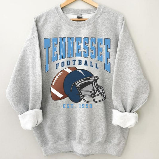 Tennessee Football Shirt Sweatshirt, Team Football Vintage Retro College Basketball