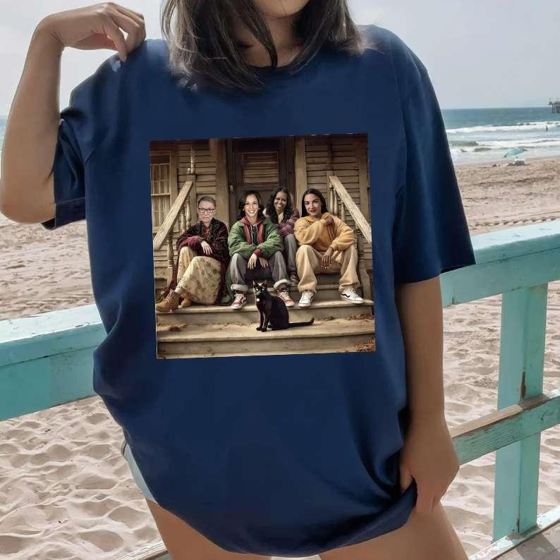 New Version No Text Thug Life Shirt, Women Rights Shirt, Vote T-Shirt, Feminist Shirt, Kamala Harris Shirt