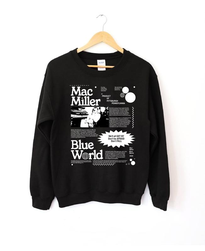 Mac Miller Blue World Sweatshirt, T-Shirrt, Hoodie