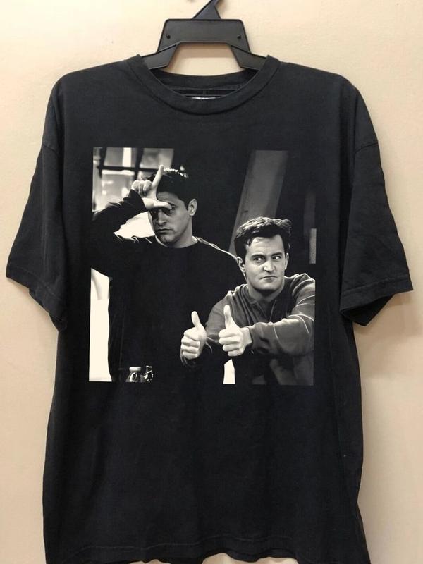 Chandler Bing T-Shirt, Unisex Cotton Tee, Matthew Perry Shirt, Meme Shirt, Funny Shirt
