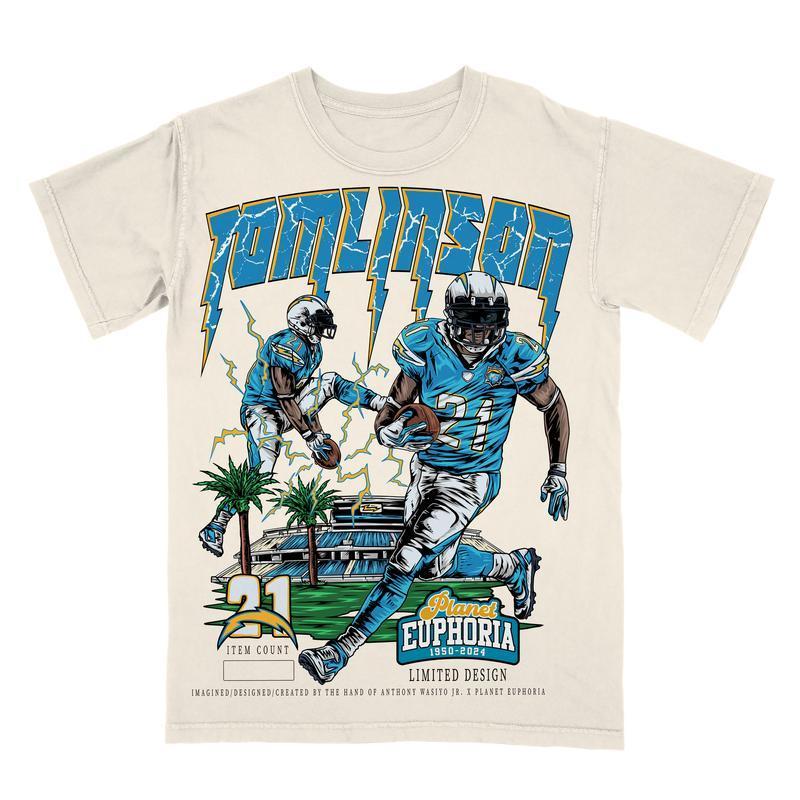 LaDainian Tomlinson LT Planet Euphoria Shirt, Vintage 90s Unisex Football Tees, Football T-Shirts, Sports Shirt, Game Day Tee, Football Fan Gifts Crew