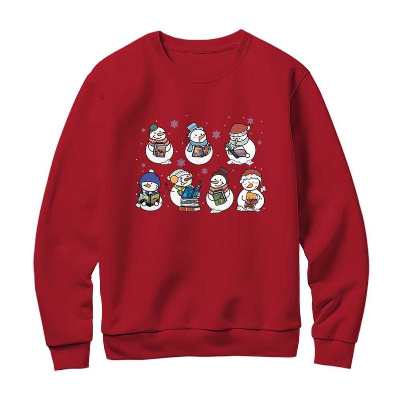 HP Snow Man Books Sweatshirt, Harry Potter Books Hoodie, Christmas Gift For Potterheads