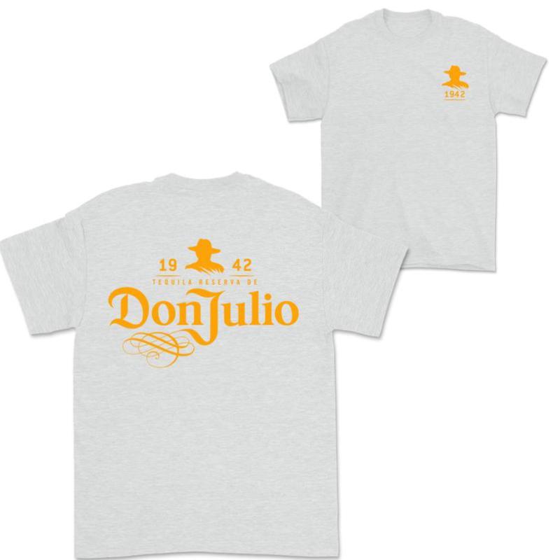 Don Julio T-shirt - 2 Side - Wear It Your Way - Color Choices For You - Extensive Size Options - Trendy To Timeless - Streetwear Esentials, Classic Co