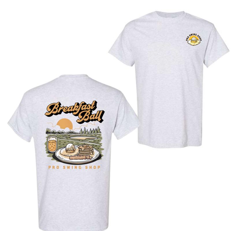 Breakfast Ball Pro Swing Shop T-shirt Double Side  For Men For Women, Unisex T-Shirt