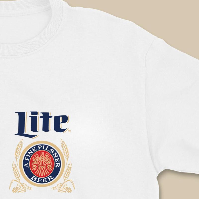 Bad Day To Be A Miller Lite 2 Sides Tshirt, Miller Lite Tshirt Full Color For Men And Women Tshirt, Miller