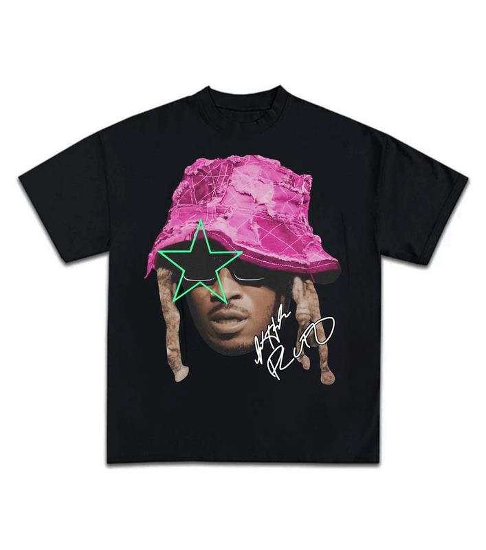Future Big Face Pink Bucket Graphic Tee