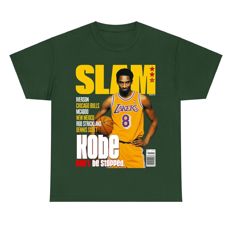 Kobe Bryant Slam Cover Tee, Kobe Can't Be Stopped Lover Basketball Shirt