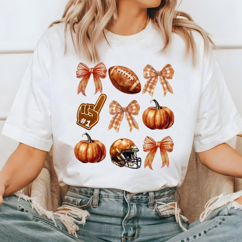 Retro Coquette Football Shirt, Football Mom Shirt, Fall Football Shirt, Game Day Shirt, Football Season, Sport Gift, Football Mama