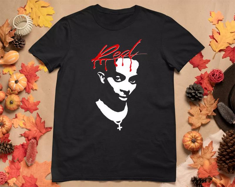 Hot Playboi Carti Whole Lotta Red Album Cover Wall Rap T Shirt
