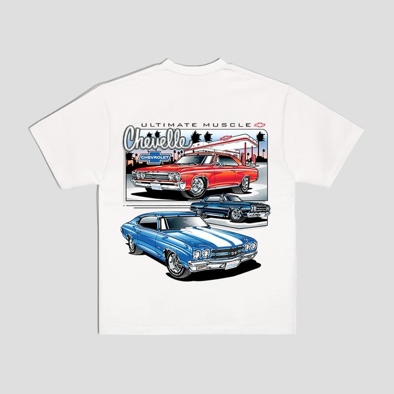 Chevelle Ultimate Muscle T-Shirt - SS 65 67 70 Chevy Z-16 SS396 SS454