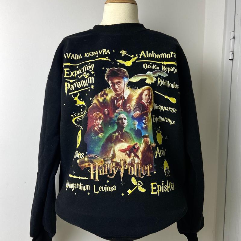 HP Spells Sweatshirt Hoodie Shirt Cotton Menswear Relaxed Fit Sweaters Tee