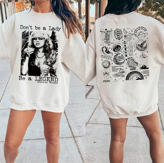 Tracklist Stevie Nicks 2 Sides Newest Shirt Sweatshirt Hoodie, Silver Springs Shirt, Gifts For Her