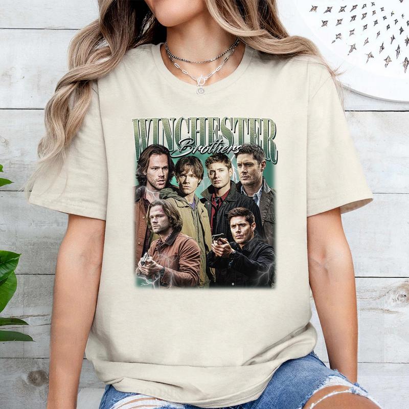 Winchester Brother T Shirt, Sam T Shirt, Winchester T Shirt , Gift For Woman and Man Unisex T-Shirt Sweatshirt Hoodie Casual Cotton