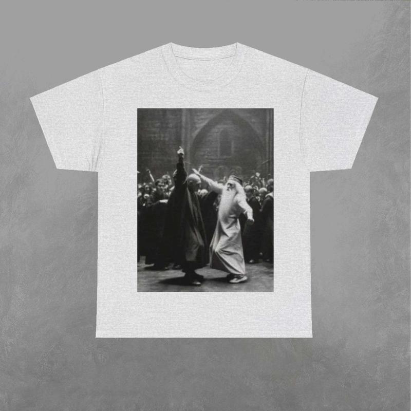 Voldemort and Dumbledore Are Dancing Shirt, Voldemort Shirt, Dumbledore Tshirt, Harry Potter Sweatshirt Classic Fabric Prints