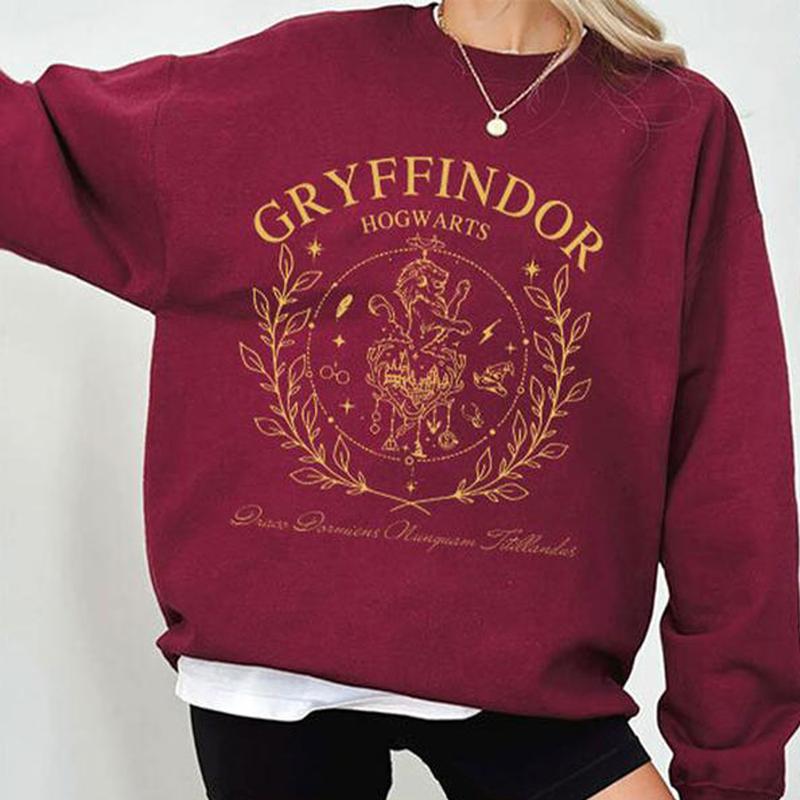 Wizard Harry Potter Hogwarts Houses Sweatshirt, Bookie Shirt, Fantasy Wizard Sweatshirt, Christmas Gift For Family, Gift For Men, Gift For Women, Full
