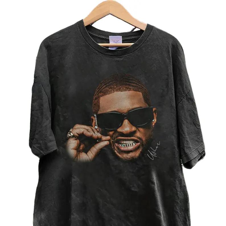Usher Shirt, Usher Vintage Rap 90s, Usher Gift For Fan Bootleg Unisex Shirt, Usher Fan Gift Crewneck Menswear Top
