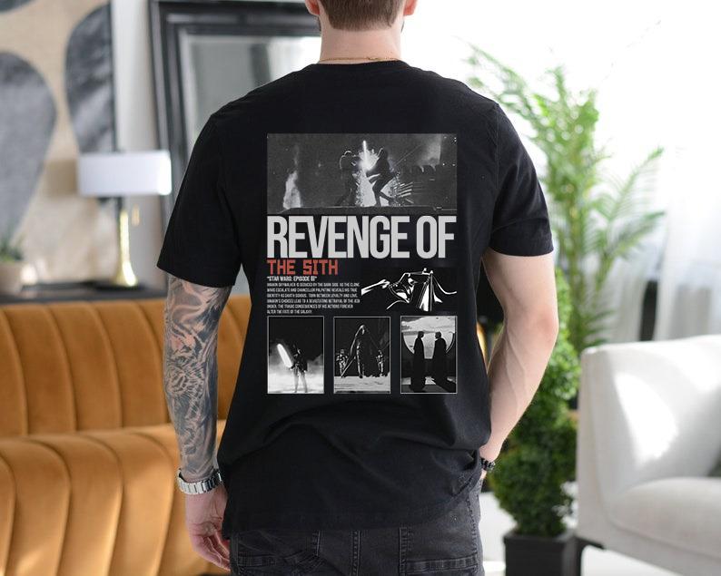 Anakin Sith Shirt Printed On Back Only