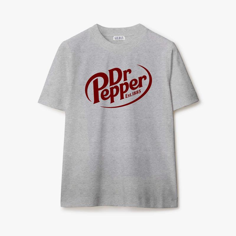 Dr. Pepper Unisex T-Shirt, Sweatshirt, Hoodie  Available in Sizes S-3XL Crewneck Classic