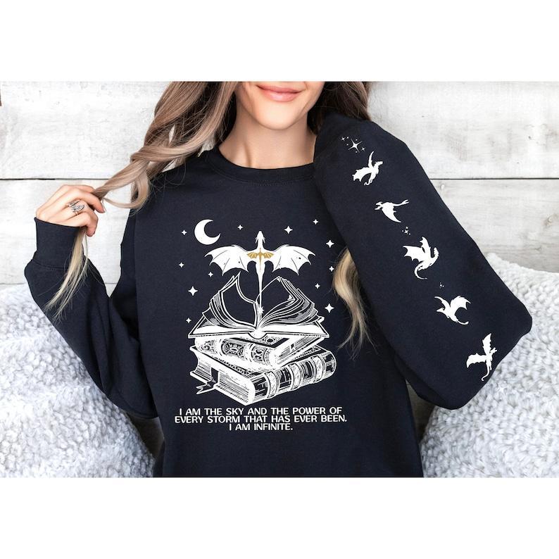 Basgiath War College Sweatshirt, Fourth Wing Sweater, Fly or Die, Fourth Wing Riders Quadrant, Violet Sorrengail, Bookish Hoodie