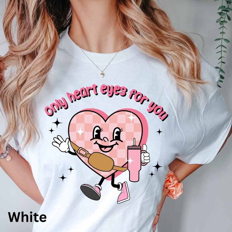 Only heart eyes for you love Valentine's Day tshirt, Cupid Wings Shirt -  XoXo - Cupid tshirt  - iPrintasy Valentine tee - Comfort Color