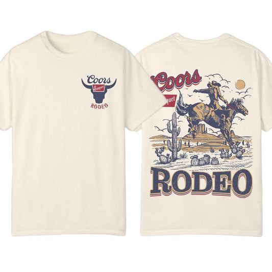 Coors Rodeo Vintage Graphic T-Shirt, Retro Cowboy Shirt, Coors Rodeo Sweatshirt, Hoodie
