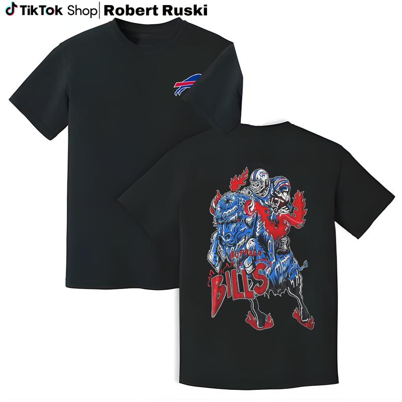 Vintage Buffa Bills Shirt, Blue Cowboy Unisex T-Shirt, Gift For Fans