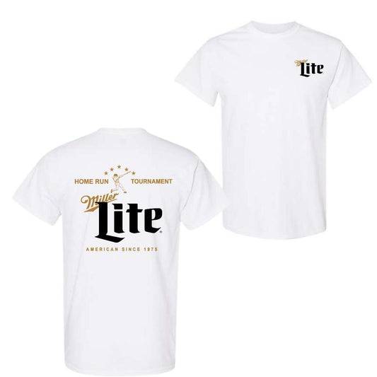 Vintage Home Run Tournament Miller Lite T-shirt For Men and Women
