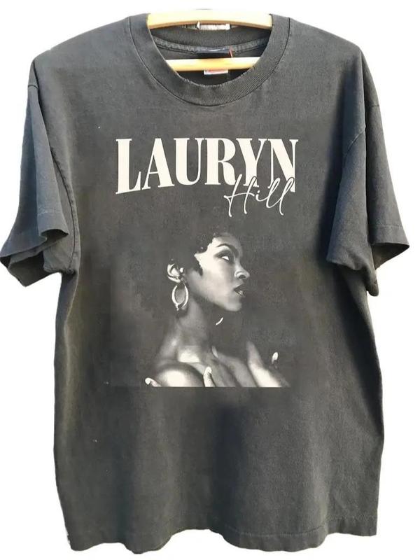 Comfort Color Lauryn Hill Rap T-Shirt, Lauryn Hill Album Rap Retro Graphic Unisex T-Shirt, Lauryn Hill World Tour 2024 T-Shirt, Hip Hop Music, Rock St