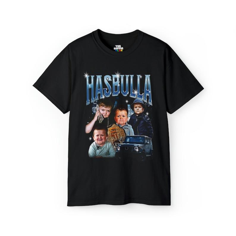 Retro Hasbulla Magomedov Vintage T Shirt, Funny Hip-hop fashion Tee, Urban streetwear Bootleg Retro 90s Fans Shirt, Unisex T-shirt