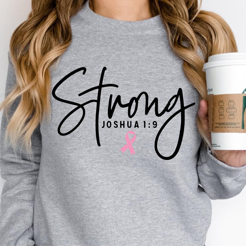 Breast Cancer Survivor Tee Breast Cancer Sweatshirt Faith Sweatshirt Christian Apparel Breast Cancer Awareness Sweatshirt Cancer Gift Comfort Cotton T