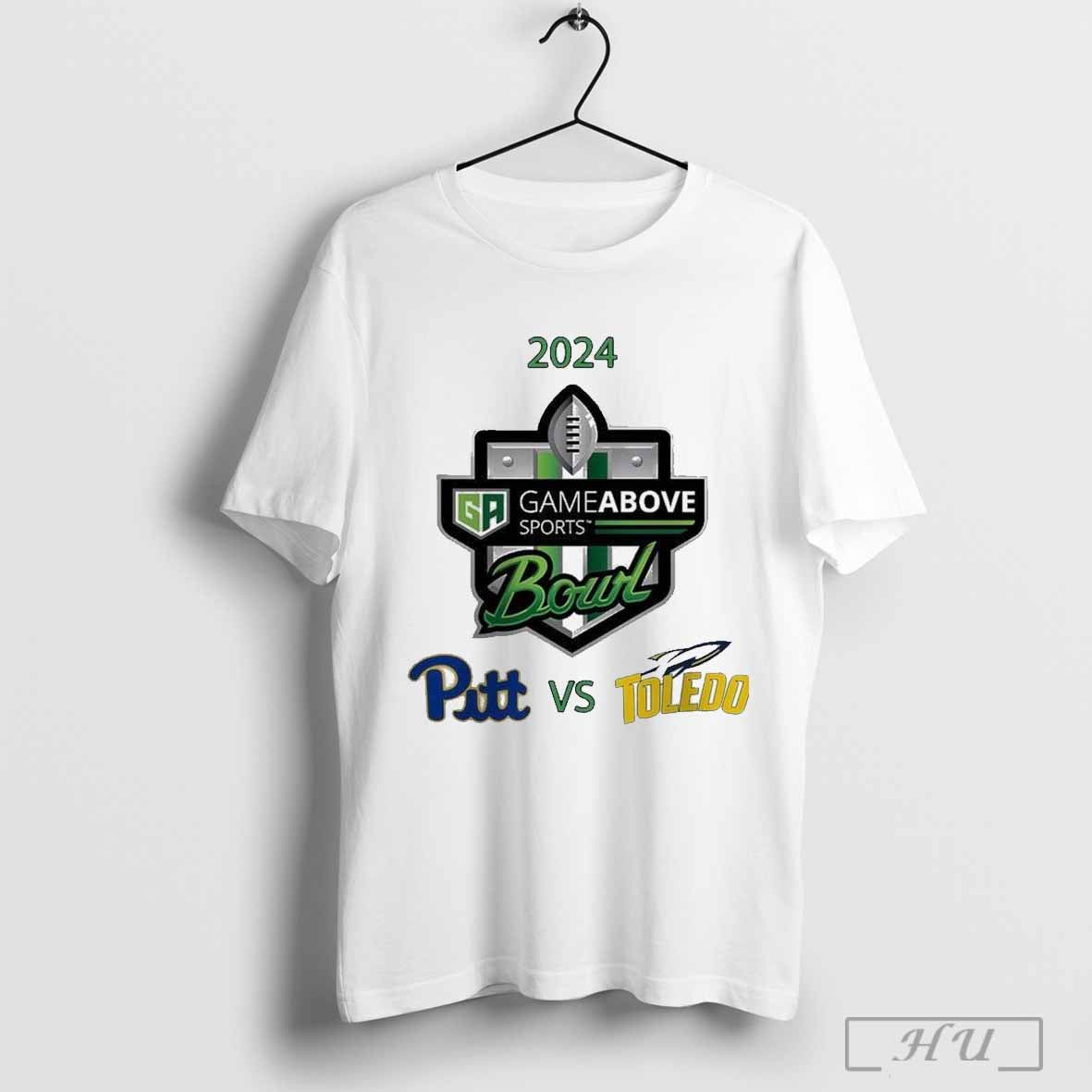 Pittsburgh Panthers Vs Toledo Rockets 2024 Gameabove Sports Bound On December 26th Ncaa Division T Shirt