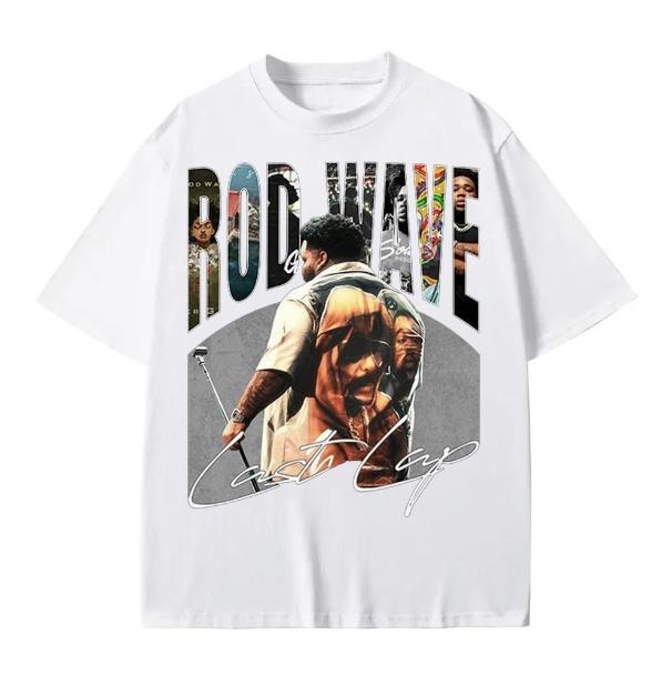 Rod Wave Last Lap Tour 2024 tshirt, Gift for Fans Cotton Menswear